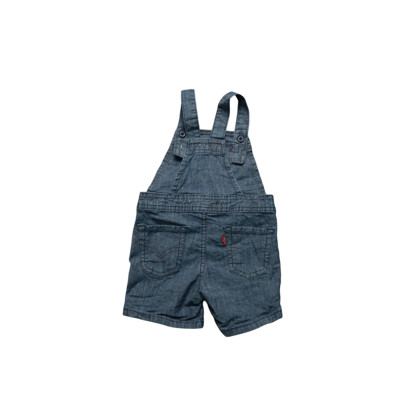 Levis Kids Shortall Dungarees Blue Age 9M