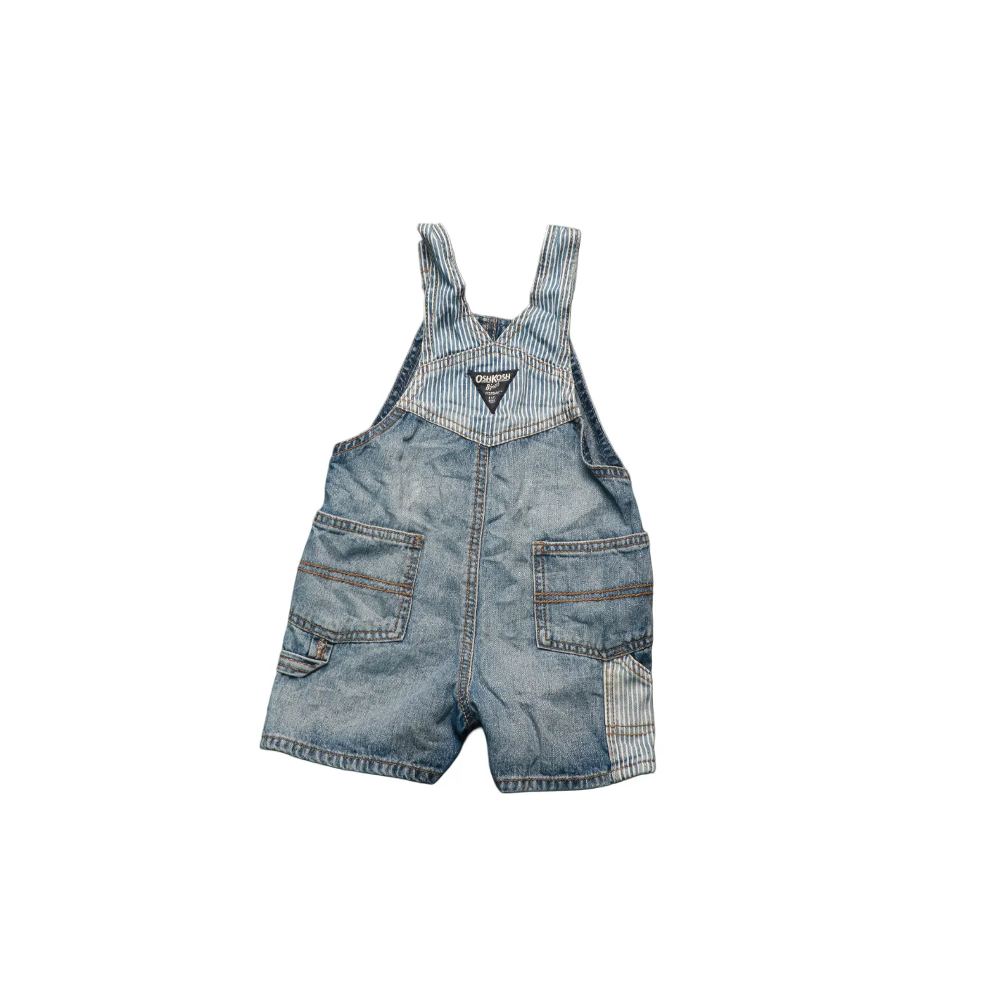 OshKosh Kids Shortall Dungarees Blue Age 18M