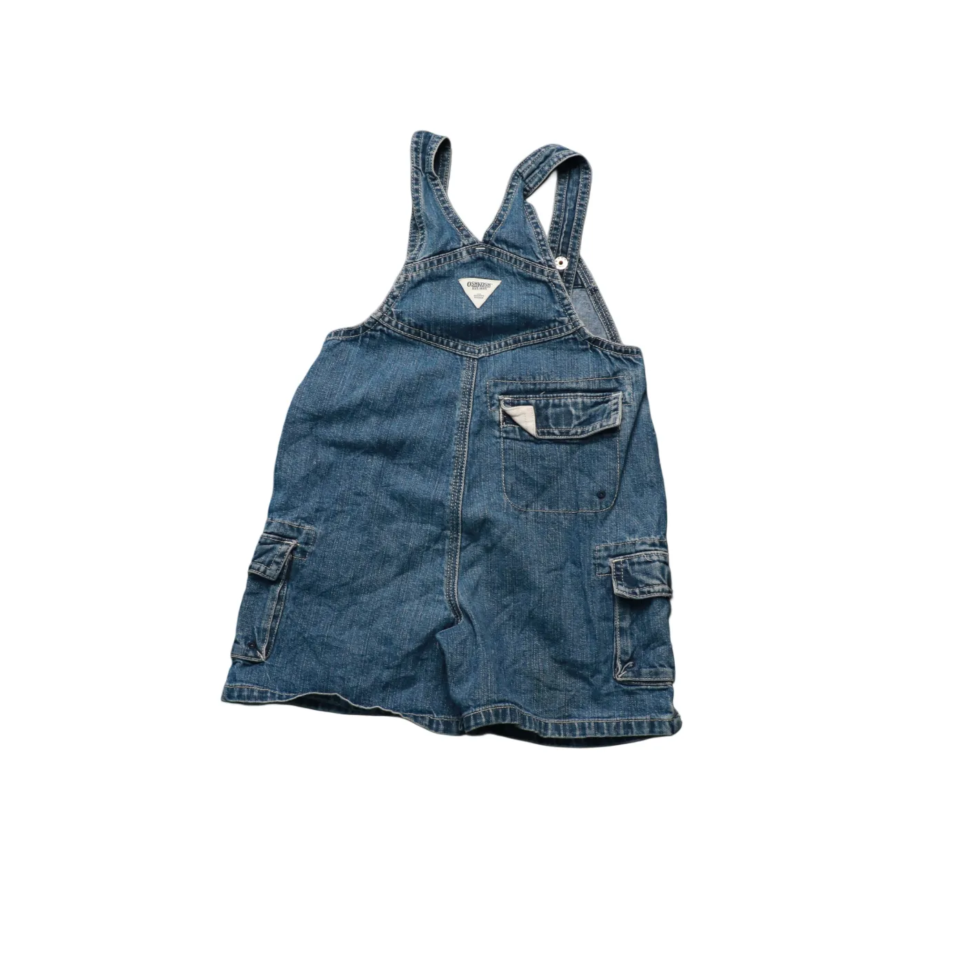 OshKosh Kids Shortall Dungarees Blue Age 18M