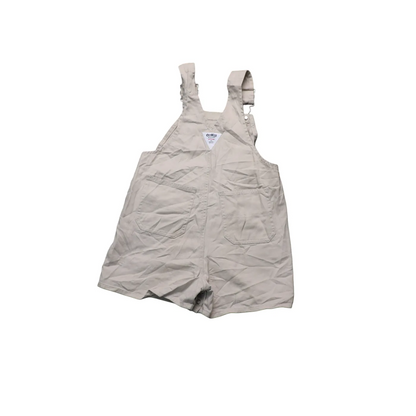 OshKosh Kids Shortall Dungarees Beige Age 4Y