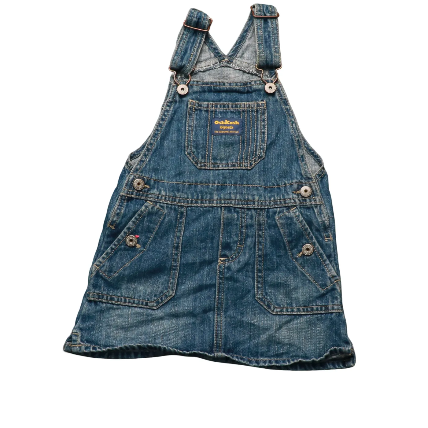 OshKosh Kids Dress Dungarees Blue Age 3Y