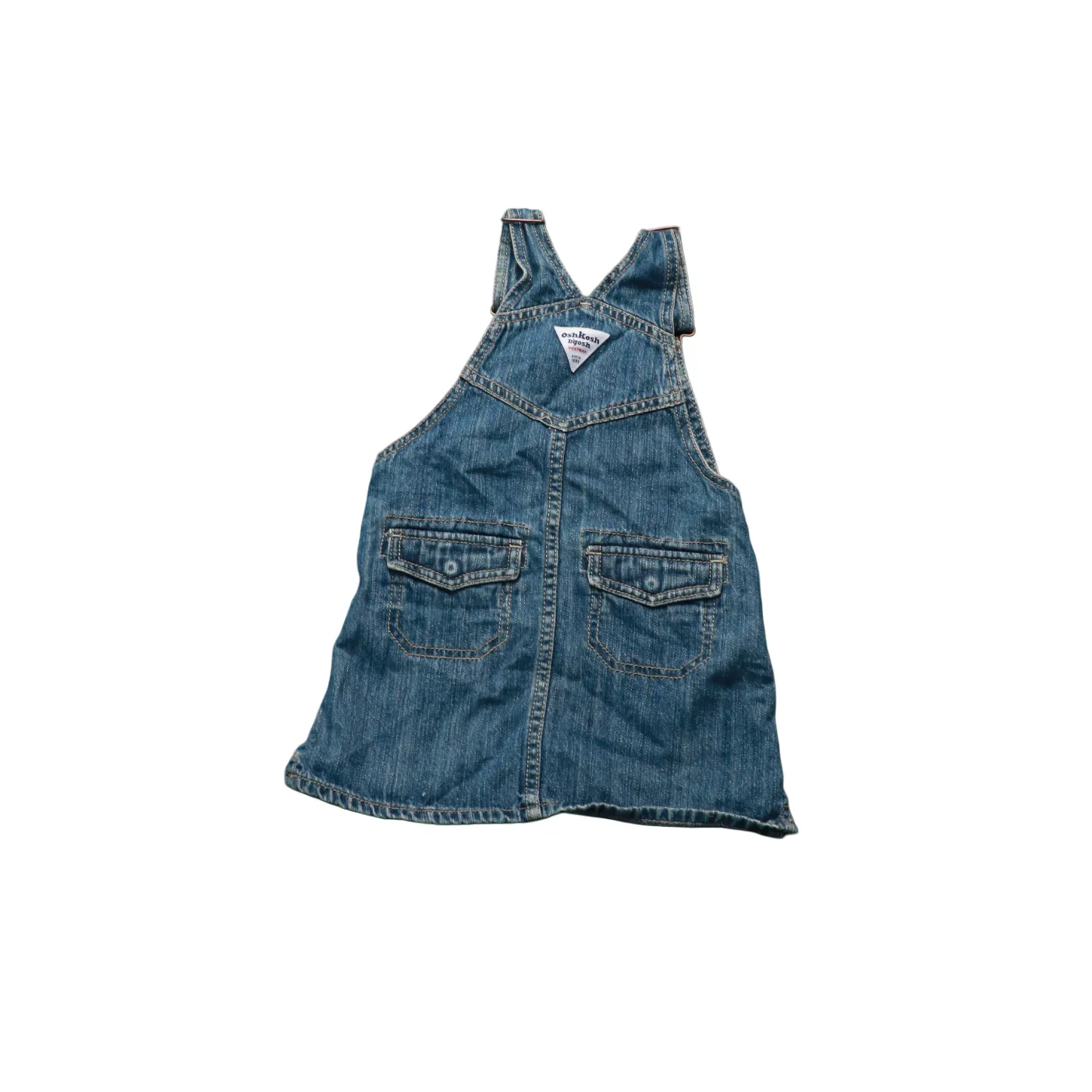 OshKosh Kids Dress Dungarees Blue Age 3Y
