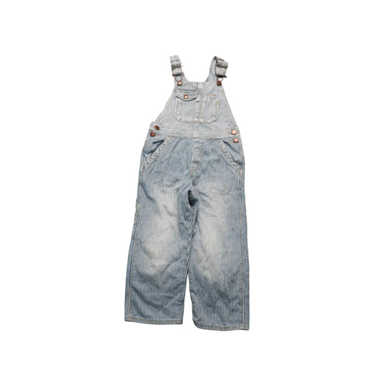 OshKosh Kids Stripe Dungarees Multi Age 4Y