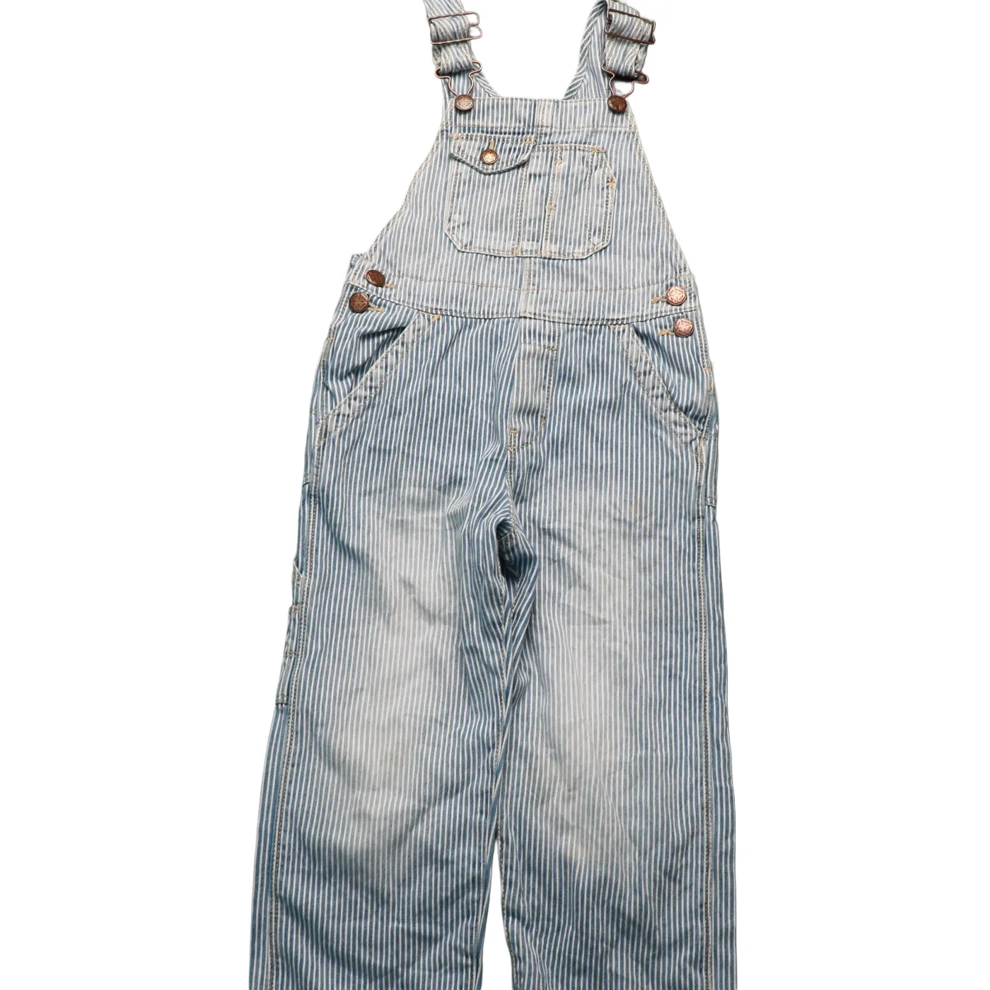 OshKosh Kids Stripe Dungarees Multi Age 4Y