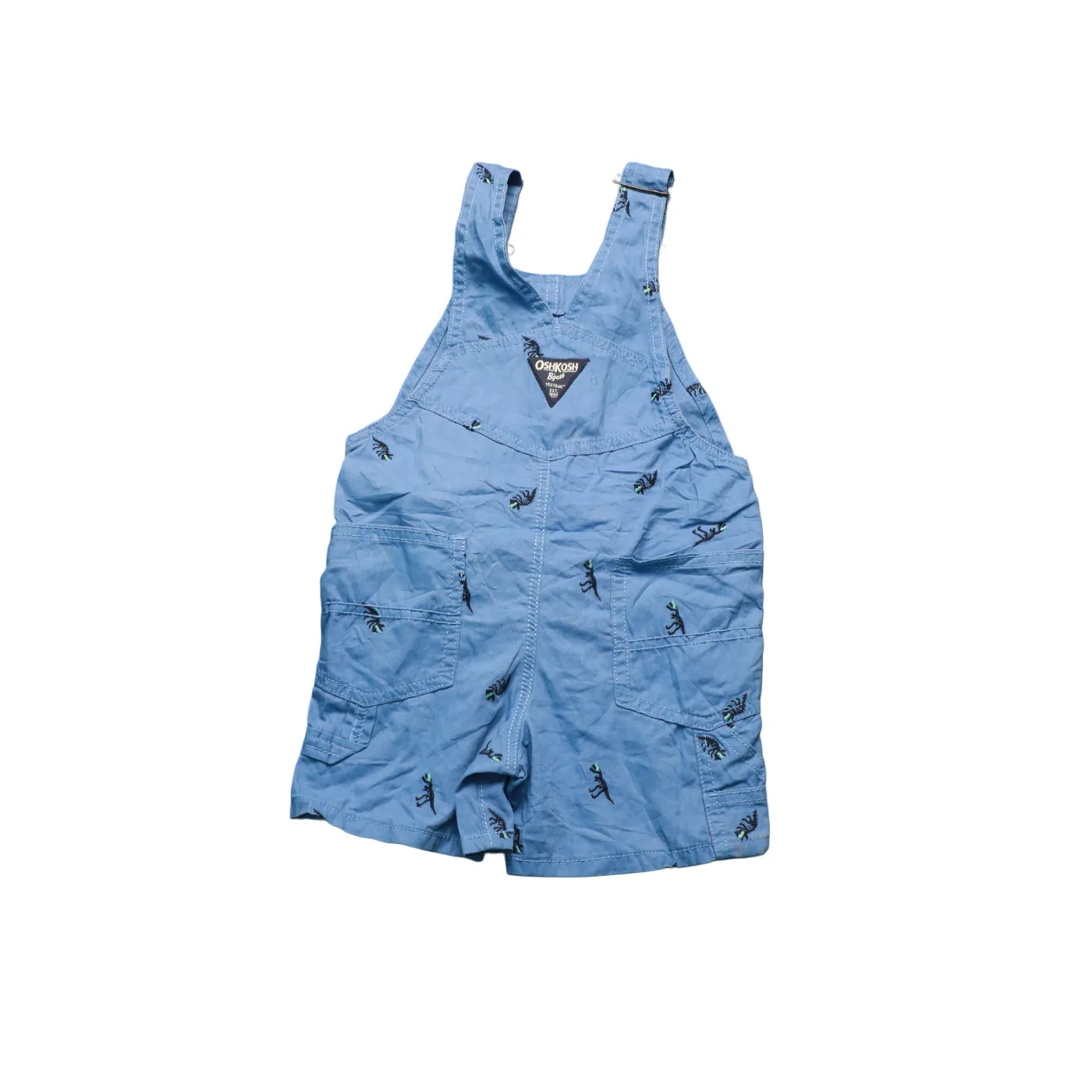 OshKosh Kids Shortall Dungarees Blue Age 2T