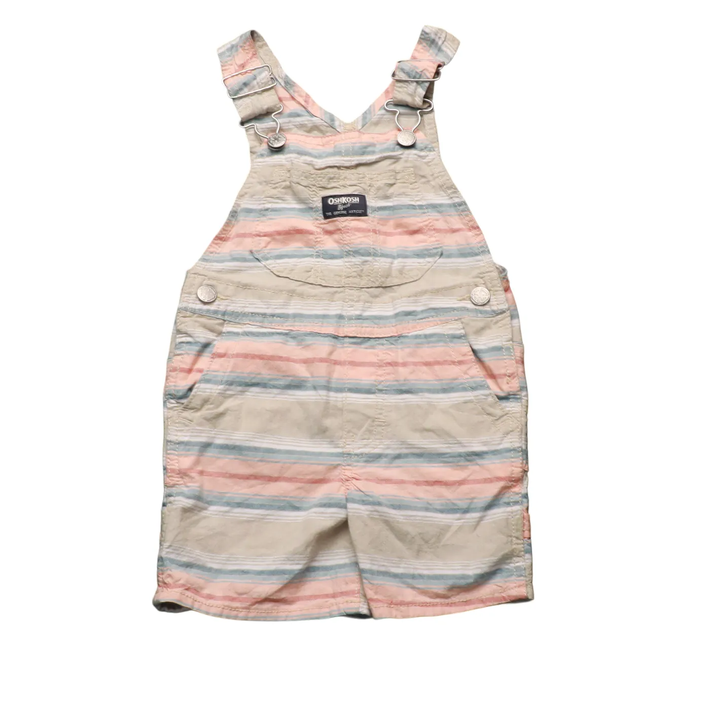 OshKosh Kids Shortall Dungarees Multi Age 2T