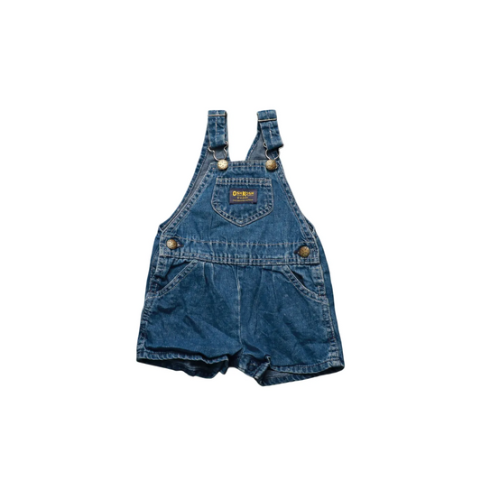 OshKosh Kids Shortall Dungarees Blue Age 12M