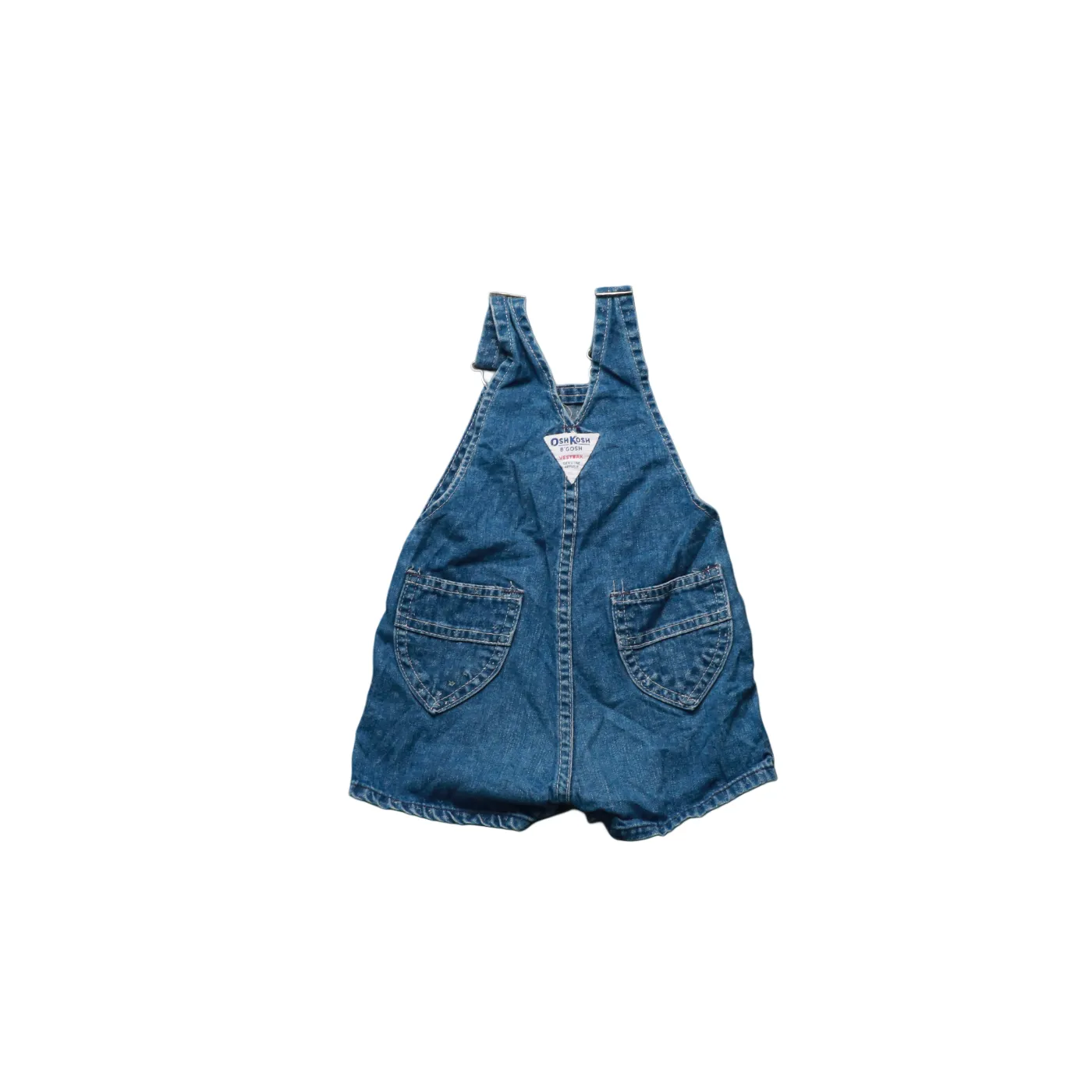 OshKosh Kids Shortall Dungarees Blue Age 12M