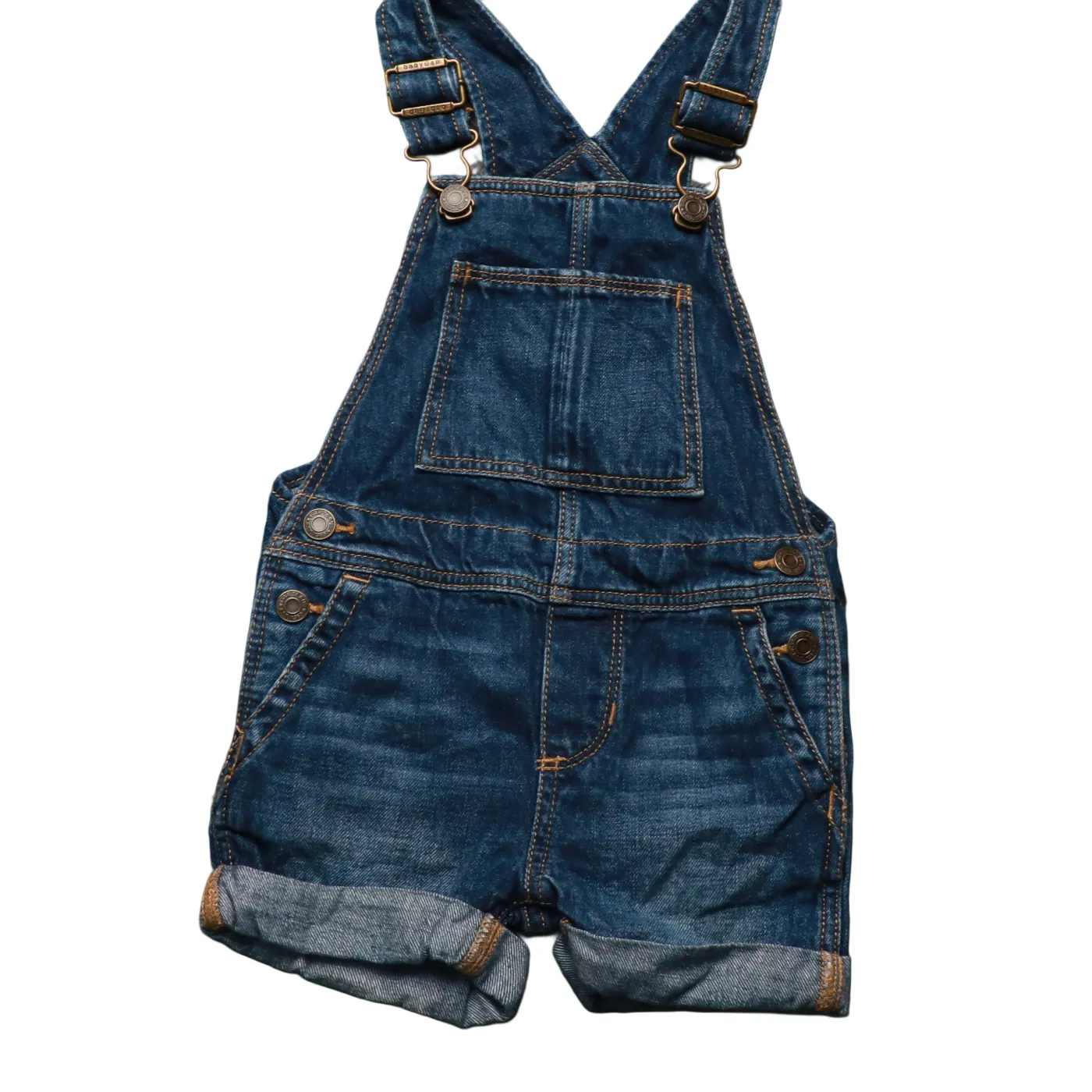 Gap Kids Shortall Dungarees Blue Age 18-24M