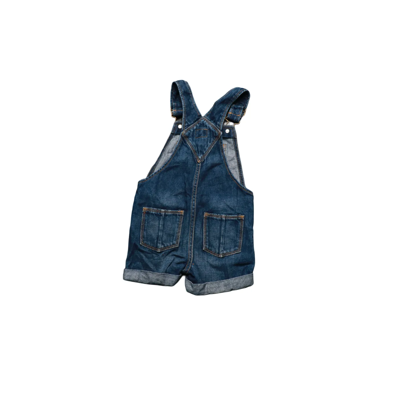 Gap Kids Shortall Dungarees Blue Age 18-24M