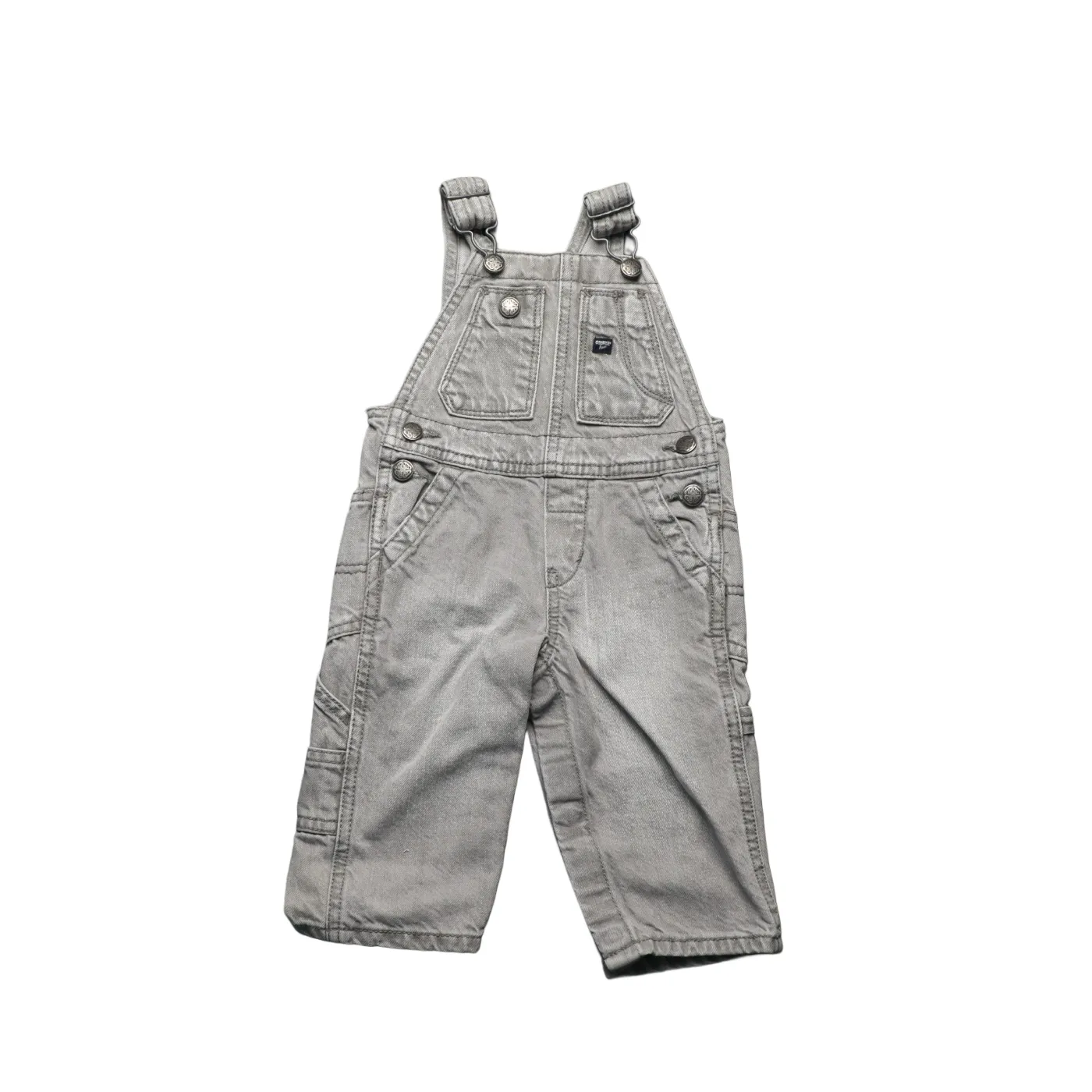 OshKosh Kids  Dungarees Grey Age 9M