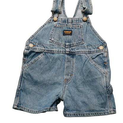 OshKosh Kids Shortall Dungarees Blue Age 2T