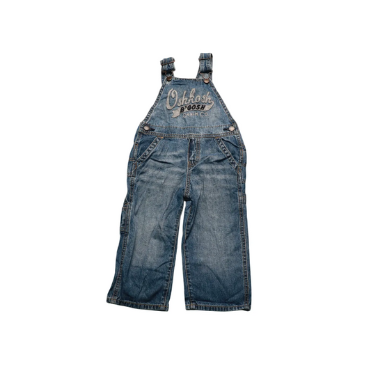 OshKosh Kids Logo Dungarees Blue Age 2T