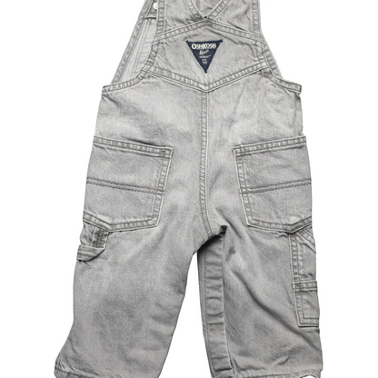 OshKosh Kids  Dungarees Grey Age 9M