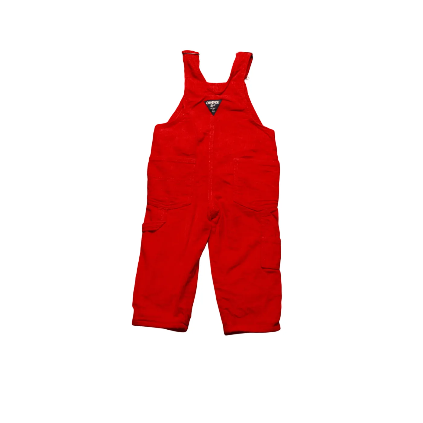 OshKosh Kids Corduroy Dungarees Red Age 2T