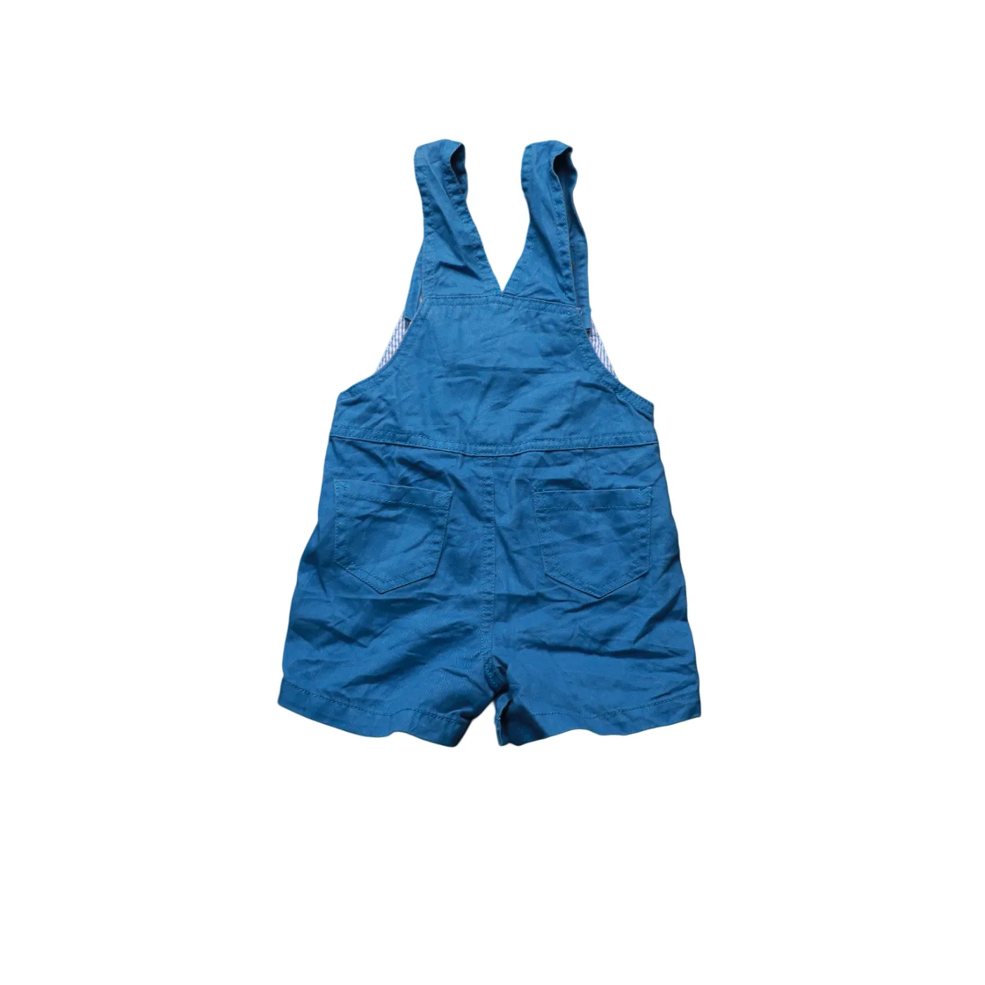 Tommy Hilfiger Kids Shortall Dungarees Blue Age 12M