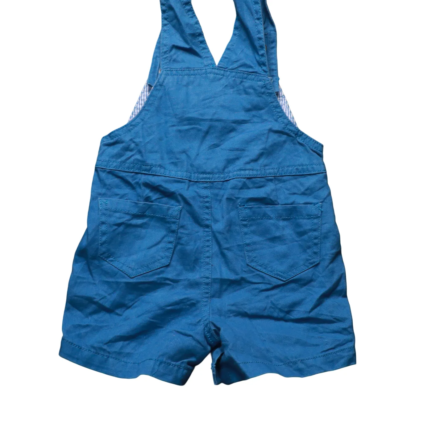 Tommy Hilfiger Kids Shortall Dungarees Blue Age 12M