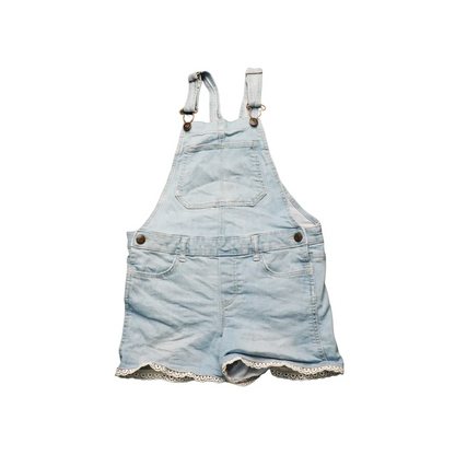 OshKosh Kids Shortall Dungarees Blue Age 7Y