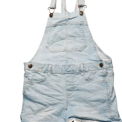 OshKosh Kids Shortall Dungarees Blue Age 7Y