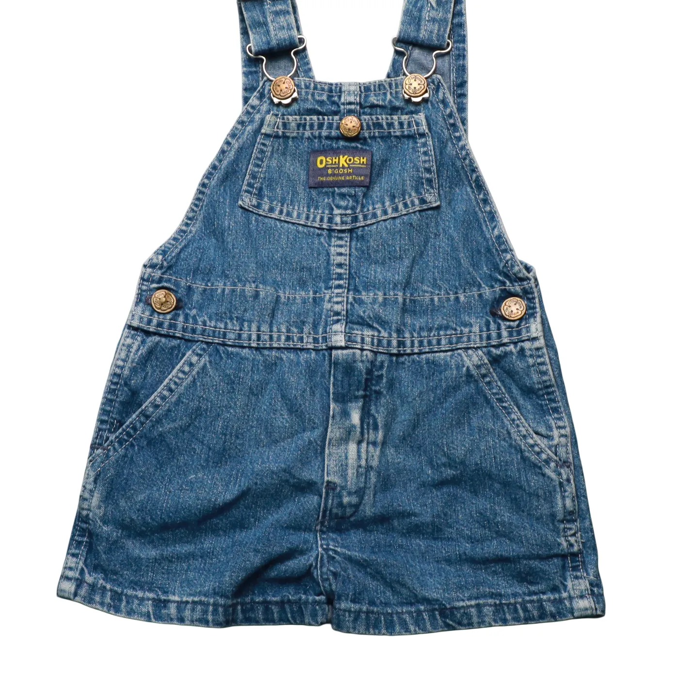 OshKosh Kids Shortall Dungarees Blue Age 2Y