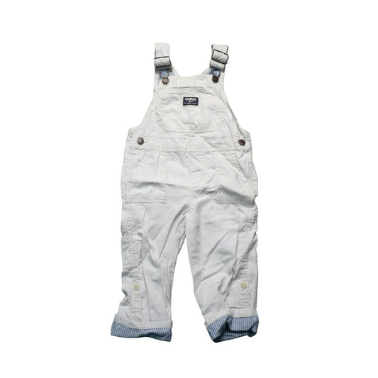 OshKosh Kids  Dungarees Cream Age 3Y