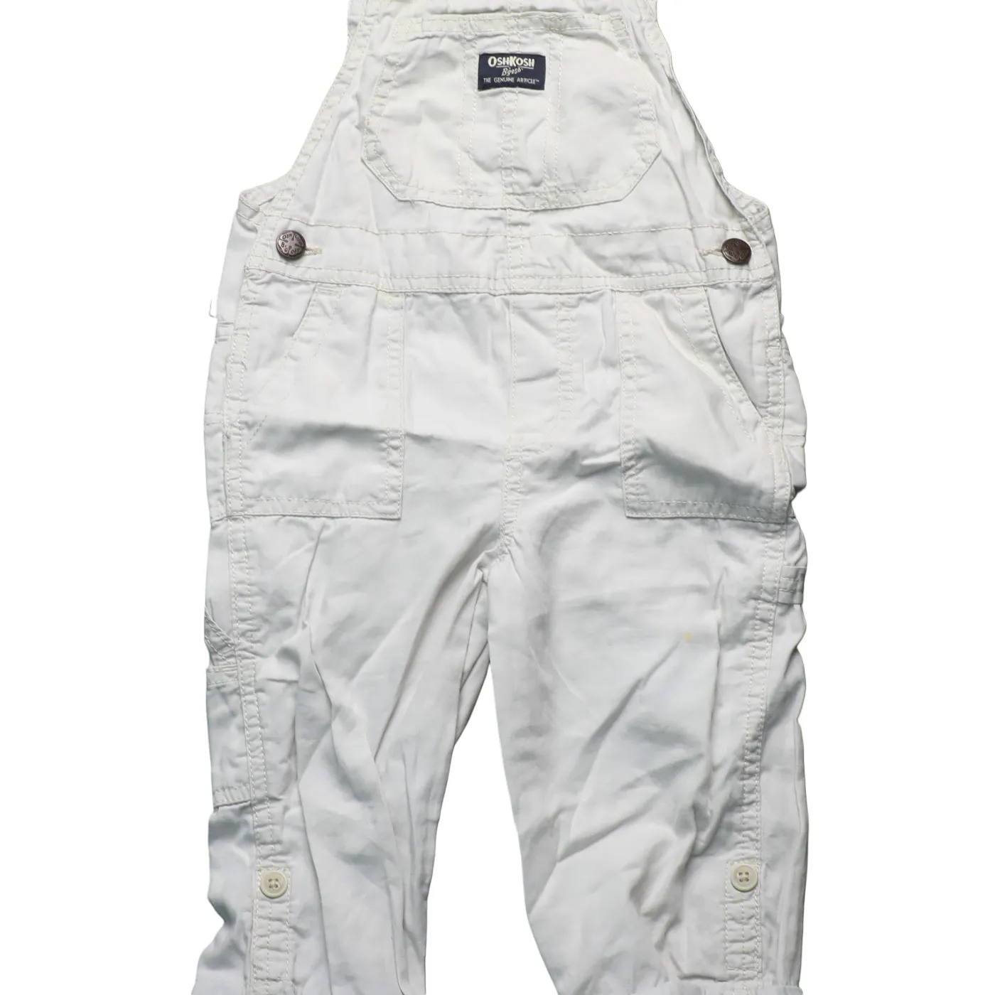 OshKosh Kids  Dungarees Cream Age 3Y