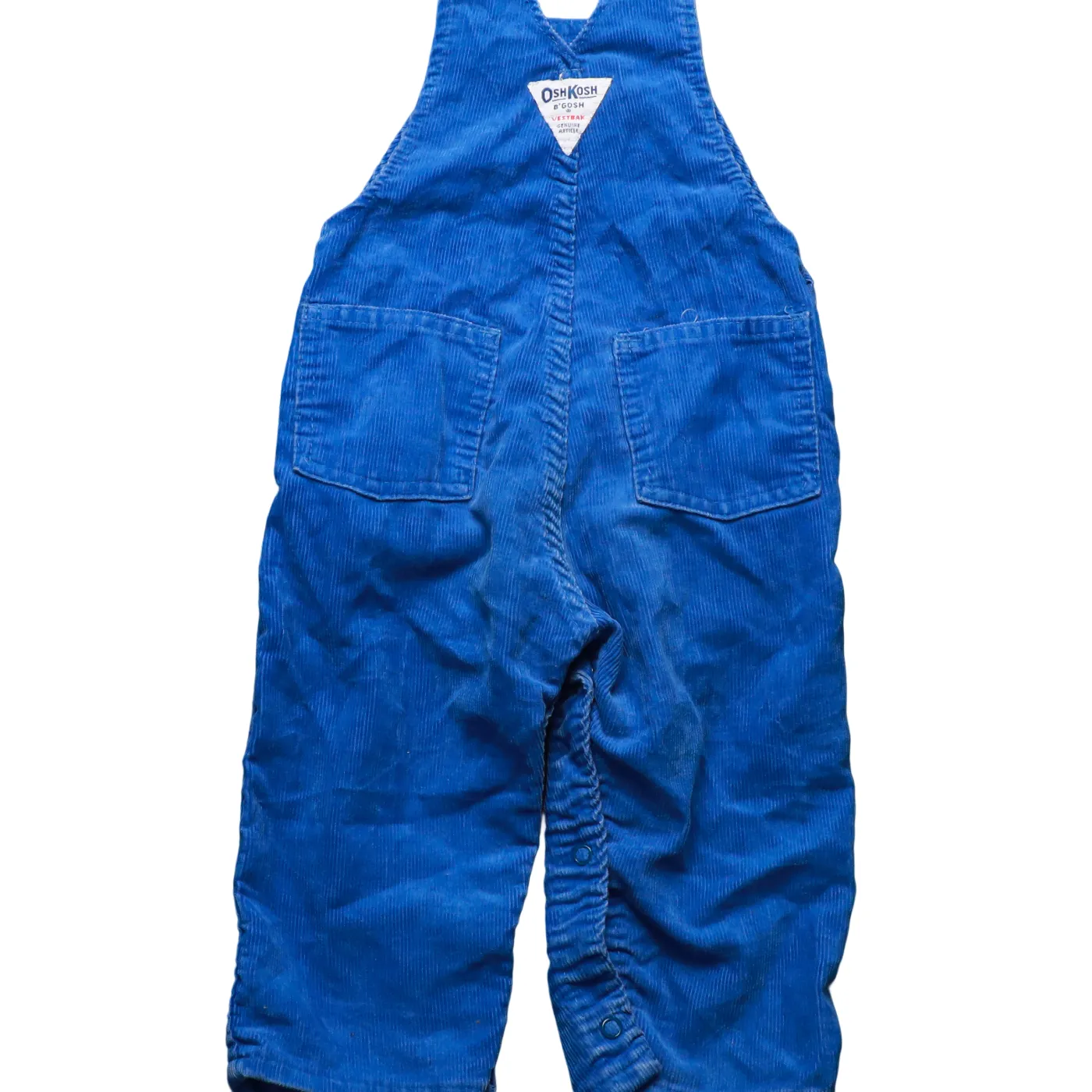 OshKosh Kids Corduroy Dungarees Blue Age 18M