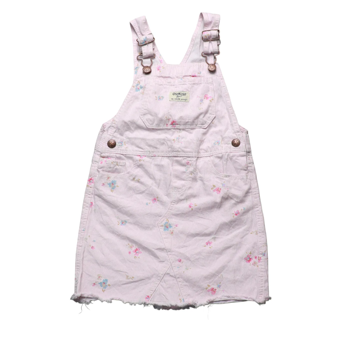 OshKosh Kids Dress Dungarees Pink Age 4Y