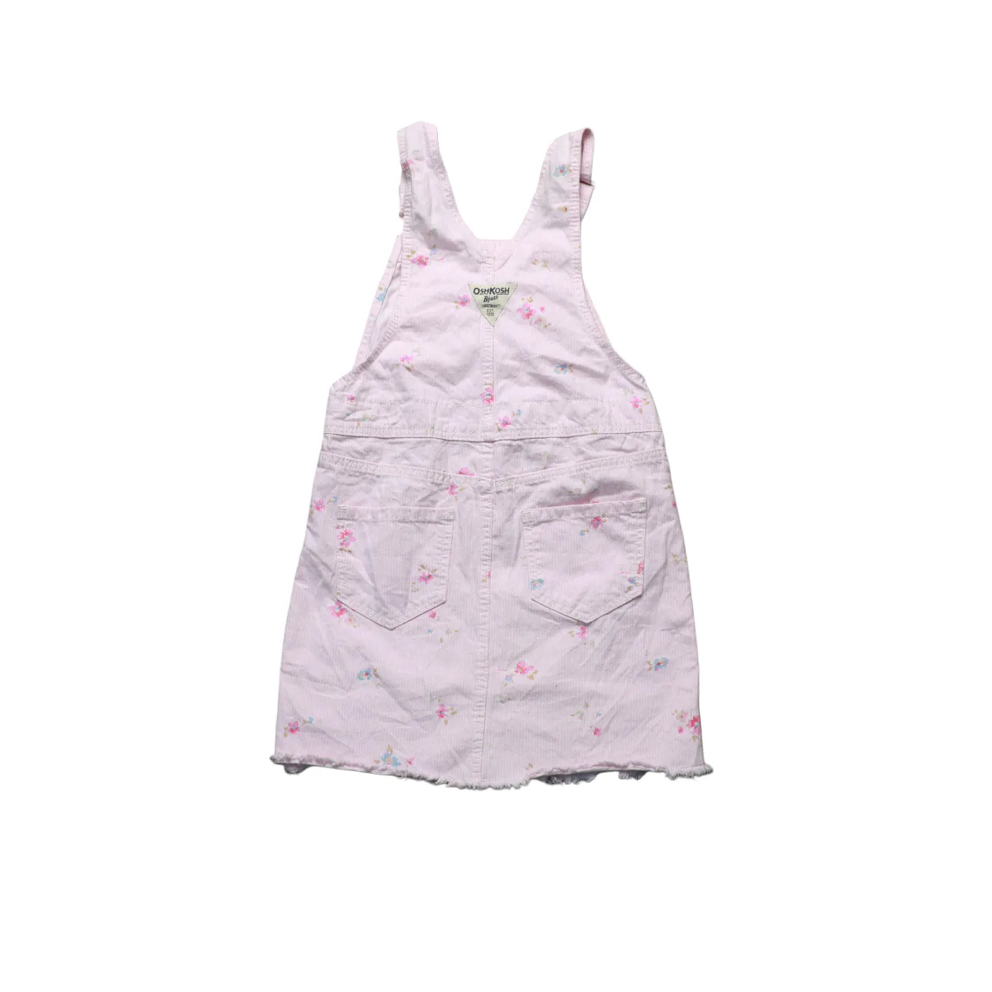 OshKosh Kids Dress Dungarees Pink Age 4Y