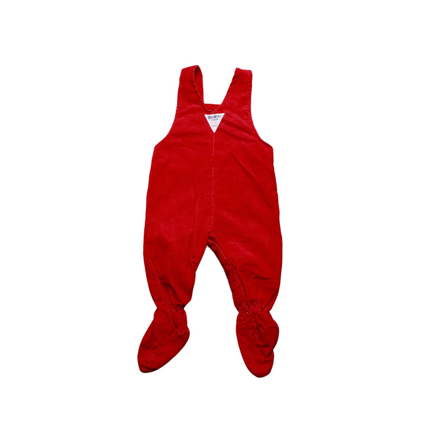 OshKosh Kids Corduroy Bodysuit Dungarees Blue Age 6-9M
