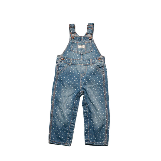 OshKosh Kids  Dungarees Blue Age 24M