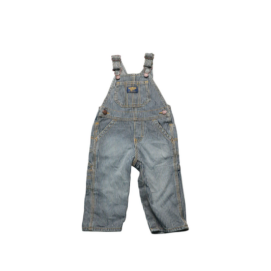 OshKosh Kids Stripe Dungarees Multi Age 12M