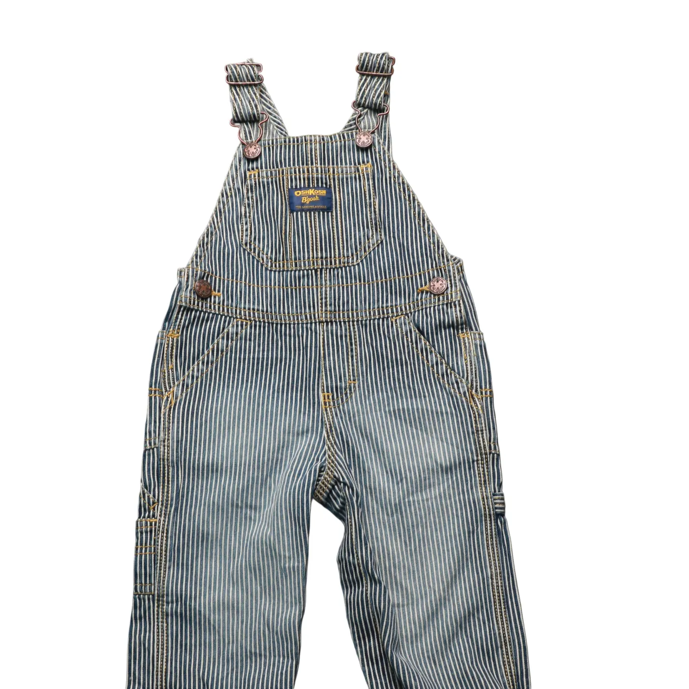 OshKosh Kids Stripe Dungarees Multi Age 12M
