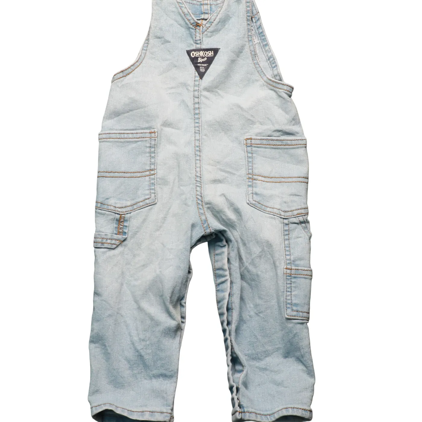 OshKosh Kids  Dungarees Blue Age 12M