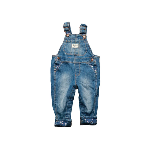 OshKosh Kids  Dungarees Blue Age 12M