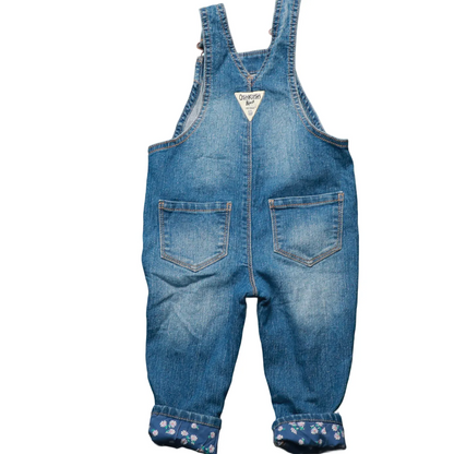 OshKosh Kids  Dungarees Blue Age 12M