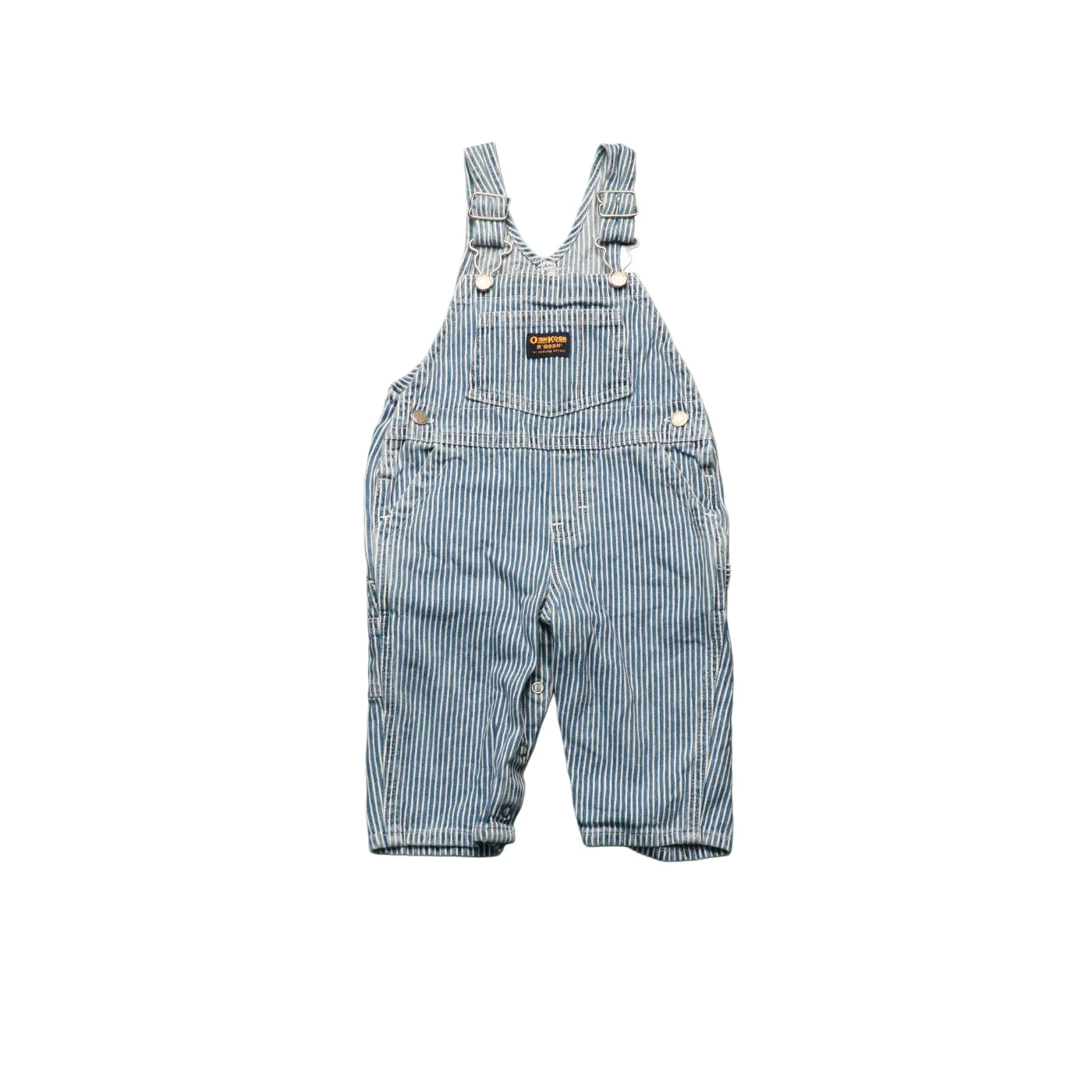 OshKosh Kids Stripe Dungarees Multi Age 12M