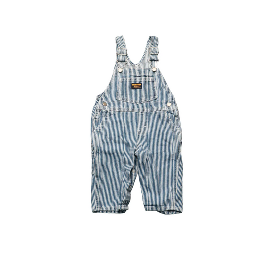 OshKosh Kids Stripe Dungarees Multi Age 12M
