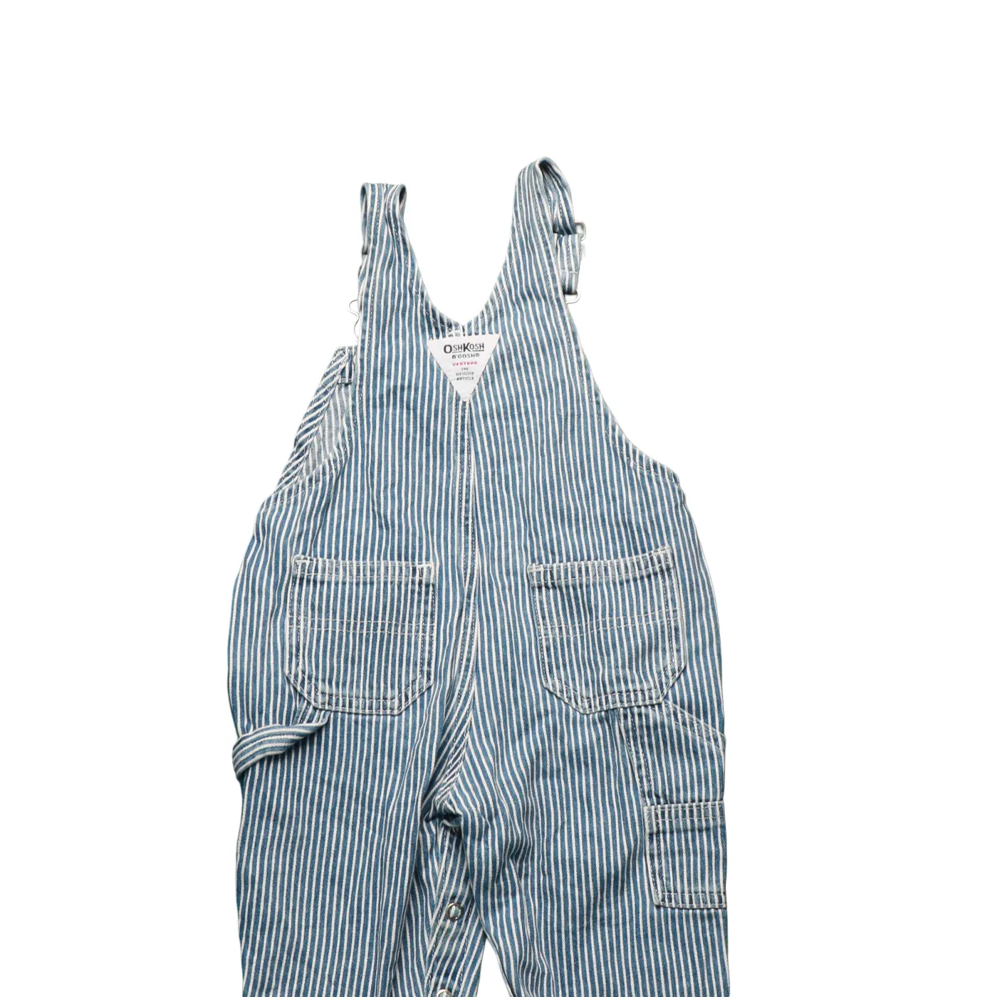 OshKosh Kids Stripe Dungarees Multi Age 12M