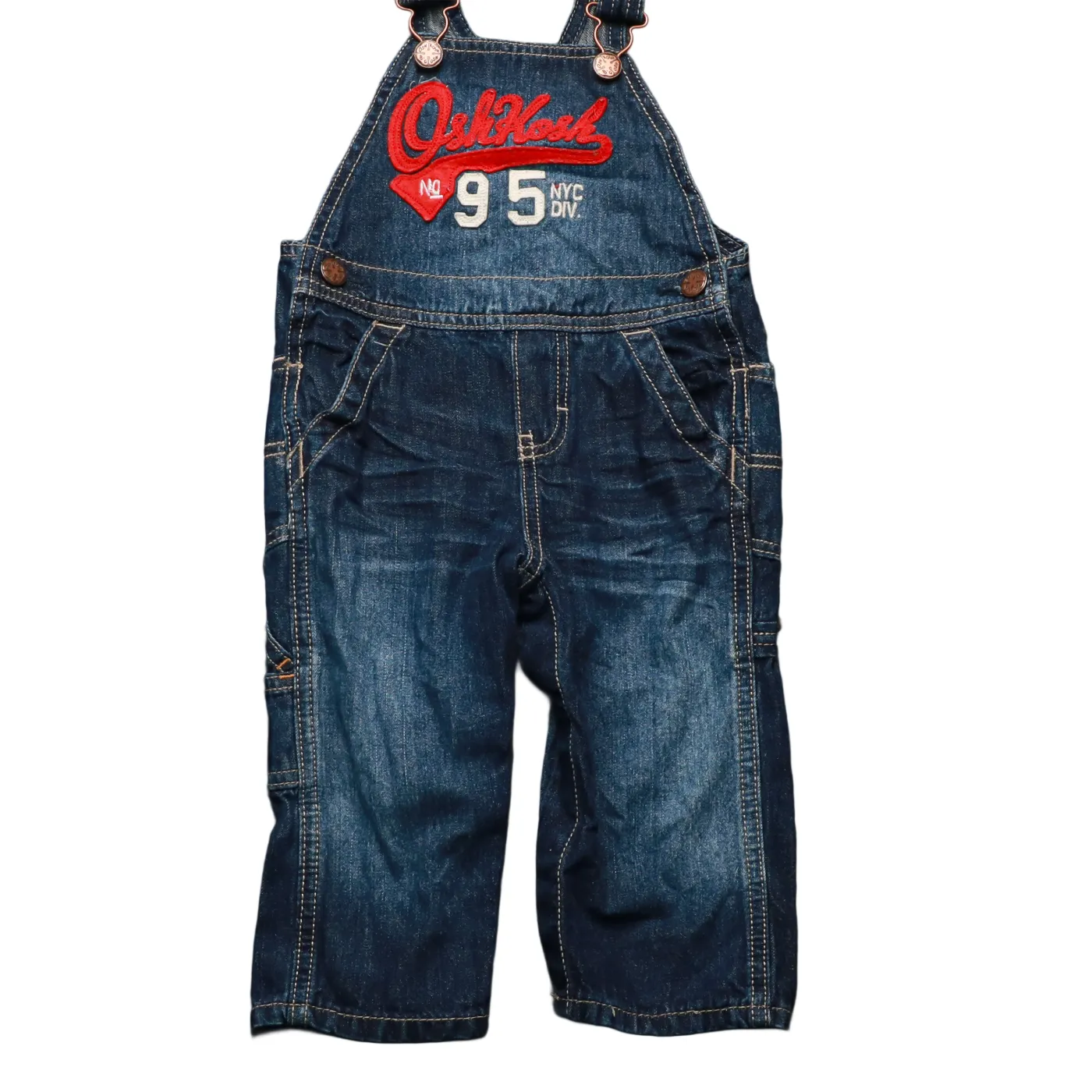 OshKosh Kids  Dungarees Blue Age 12M