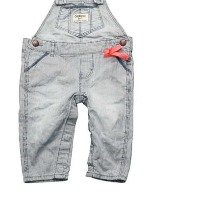 OshKosh Kids Stripe Dungarees Multi Age 6M