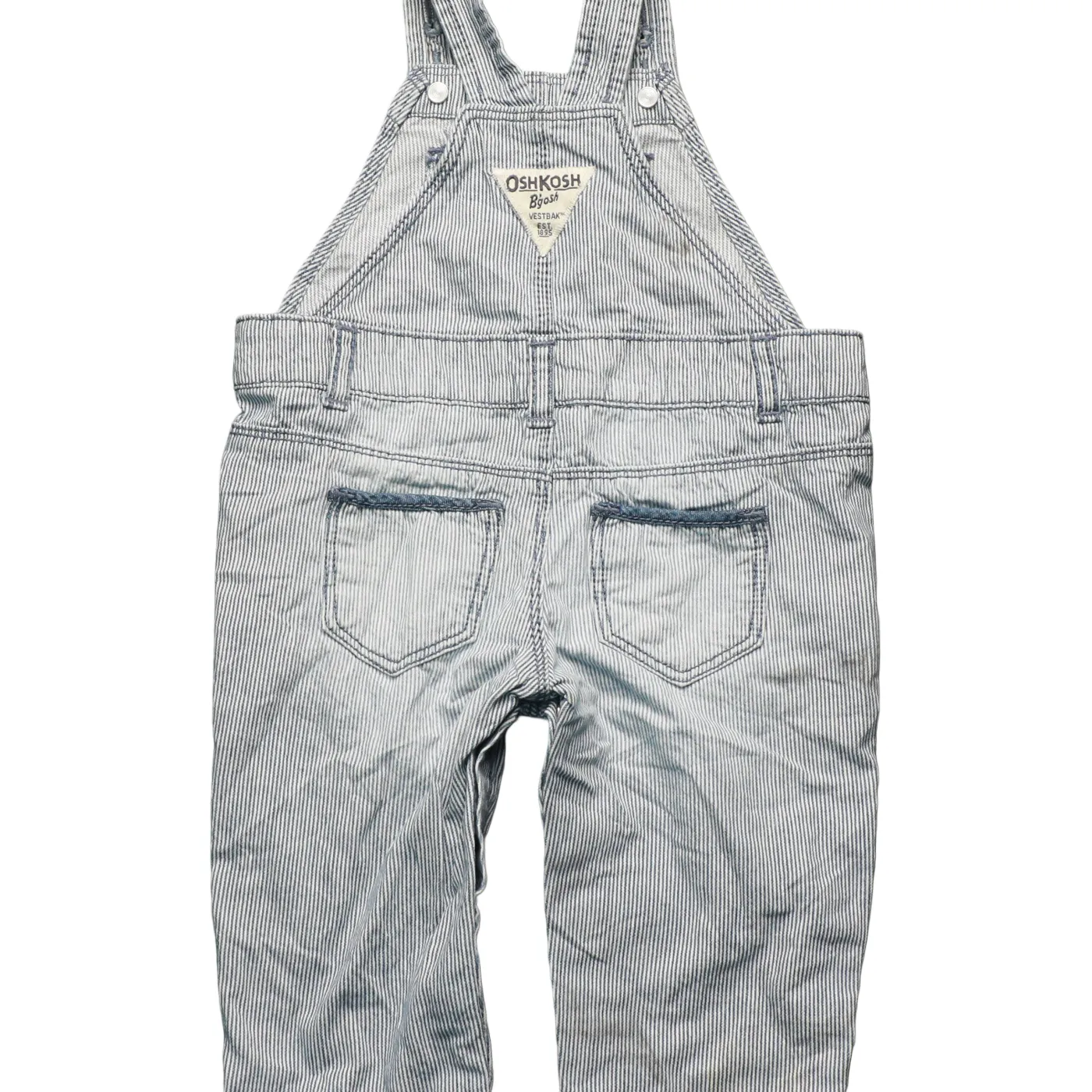 OshKosh Kids Stripe Dungarees Multi Age 6M