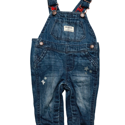 OshKosh Kids  Dungarees Blue Age 3-6M
