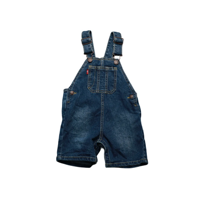 Levis Kids Shortall Dungarees Blue Age 12M