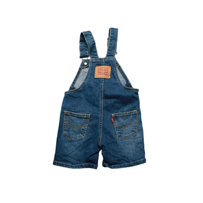 Levis Kids Shortall Dungarees Blue Age 12M