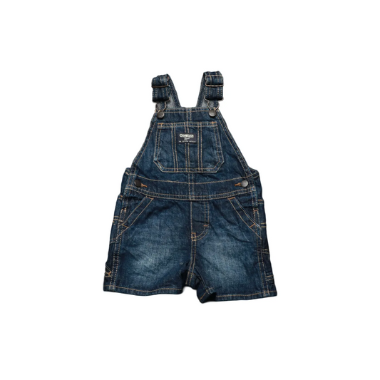 OshKosh Kids Shortall Dungarees Blue Age 12M