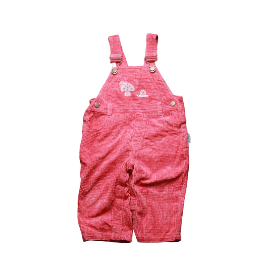 Unbranded Kids Corduroy Dungarees Blue Age 12M