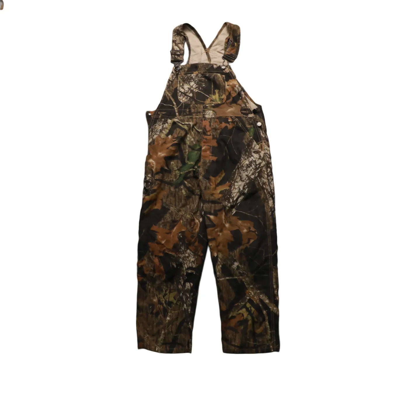 Unbranded Kids Camo Dungarees Blue Age 7Y