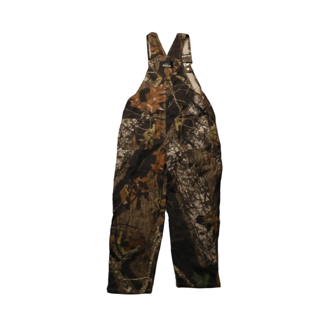 Unbranded Kids Camo Dungarees Blue Age 7Y