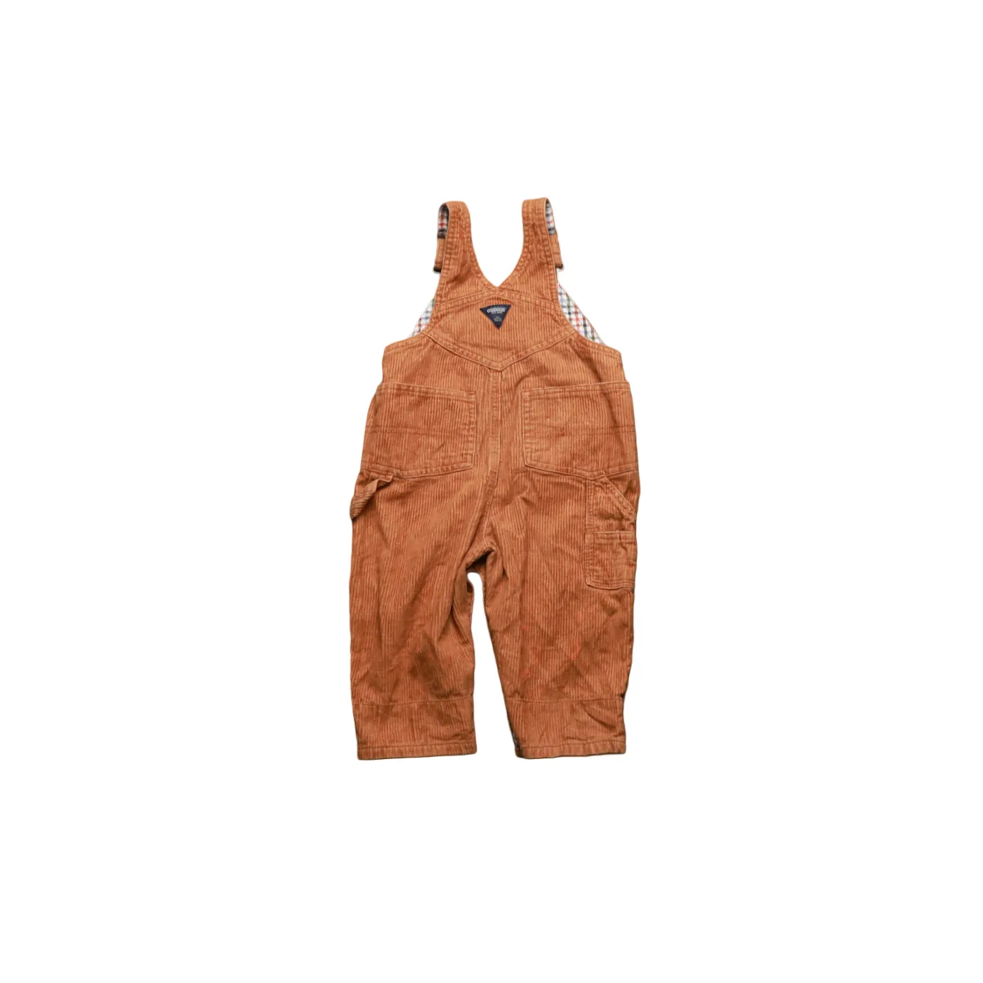 OshKosh Kids Corduroy Dungarees Brown Age 12M